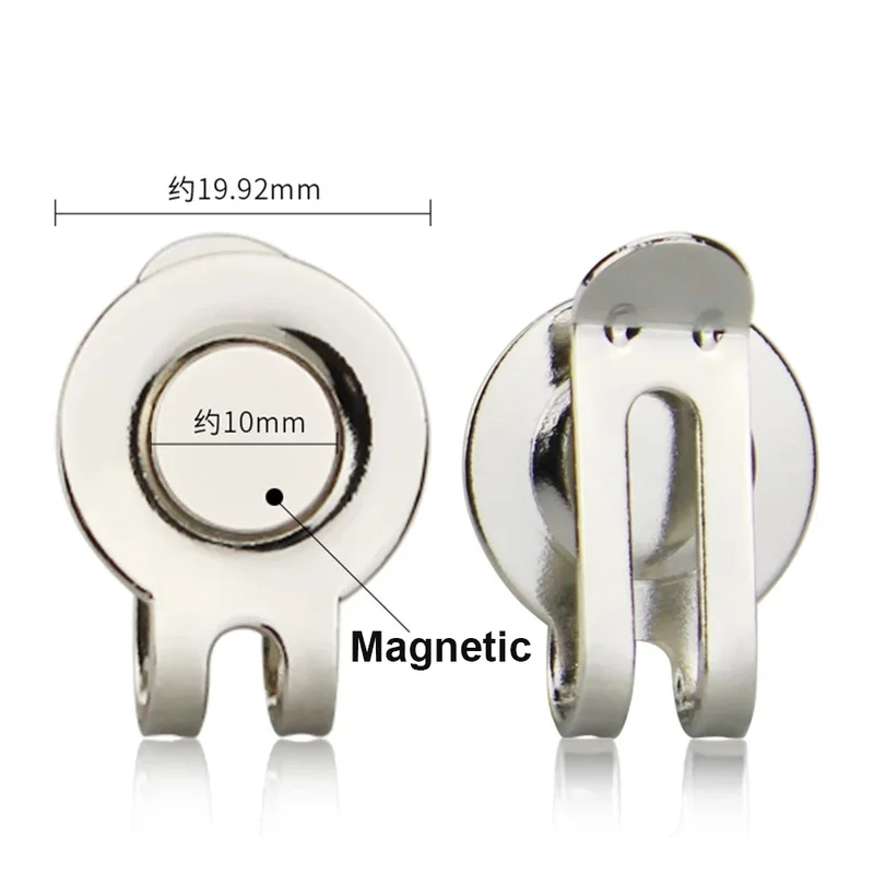 Practical Ball Position Mark Cap Clip Golf Putting Alignment Aiming Tool Golf Hat Clip Golf Ball Marker