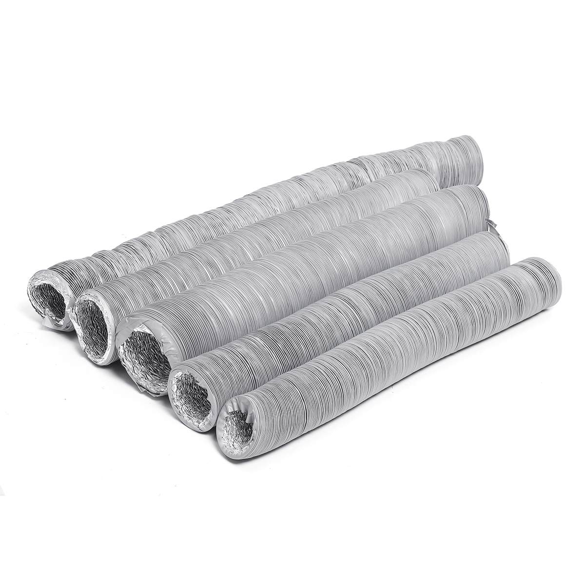 80Mm/100Mm/110Mm/130Mm/150Mm Máy Điều Hòa Không Khí Di Động Thoát Khí Thông Hơi Ống linh Hoạt Điều Hòa Ống Thoát Khí Thông Hơi Vòi Ổ Cắm