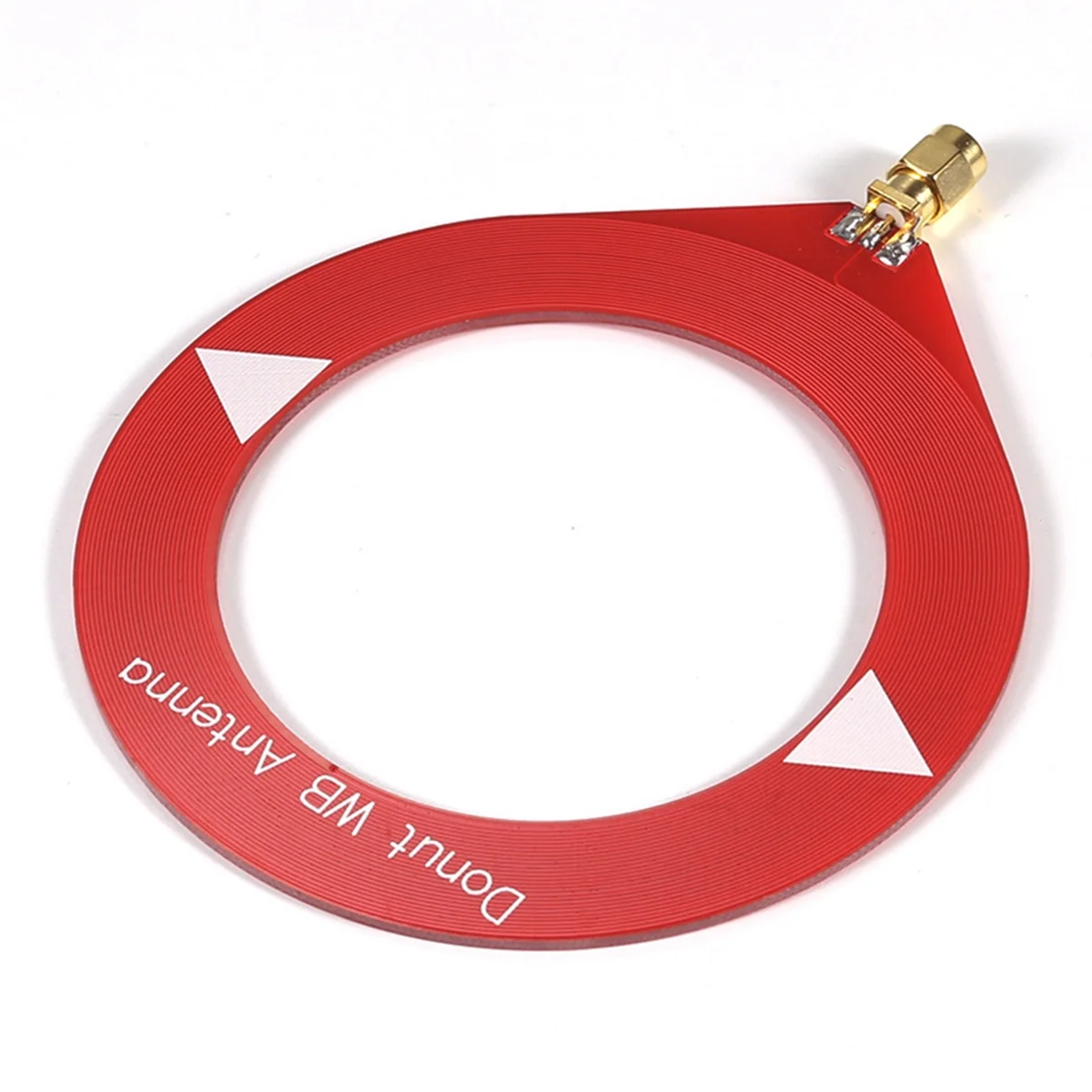 BABQ Donut Broadband Antenna 10kHz-180MHz เสาอากาศ MINI LOOP เสาอากาศสําหรับวิทยุ Walkie Talkie SDR สีฟ้า
