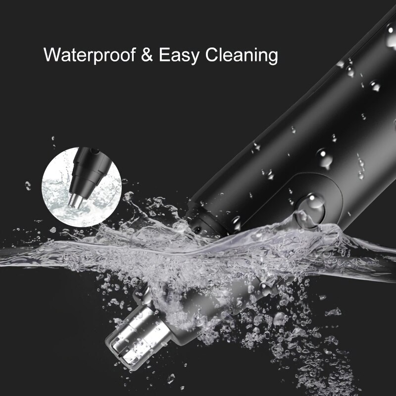 Aparador elétrico do cabelo do nariz para homens e mulheres, Shaver, Clipper, orelha, pescoço, sobrancelha, Razor Remover Kit