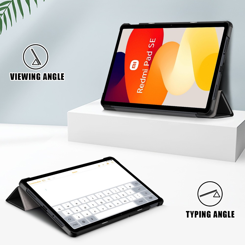สําหรับFunda Xiaomi Redmi Pad SEกรณี11นิ้ว2023พลิกสมาร์ทสําหรับXiaomi Redmi Pad SEแท็บเล็ตเด็กAuto Sleep/Wake