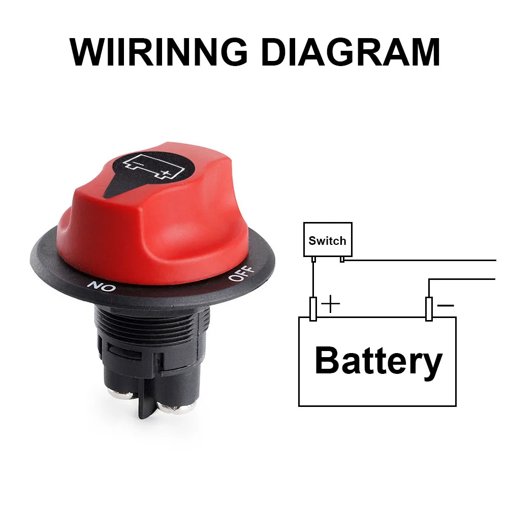 50A 100A 200A 300A Für Auto Motorrad Lkw Boot Auto Batterie Schalter 32V DC Trennschalter Power Isolator abgeschnitten Rally Schalter Kit