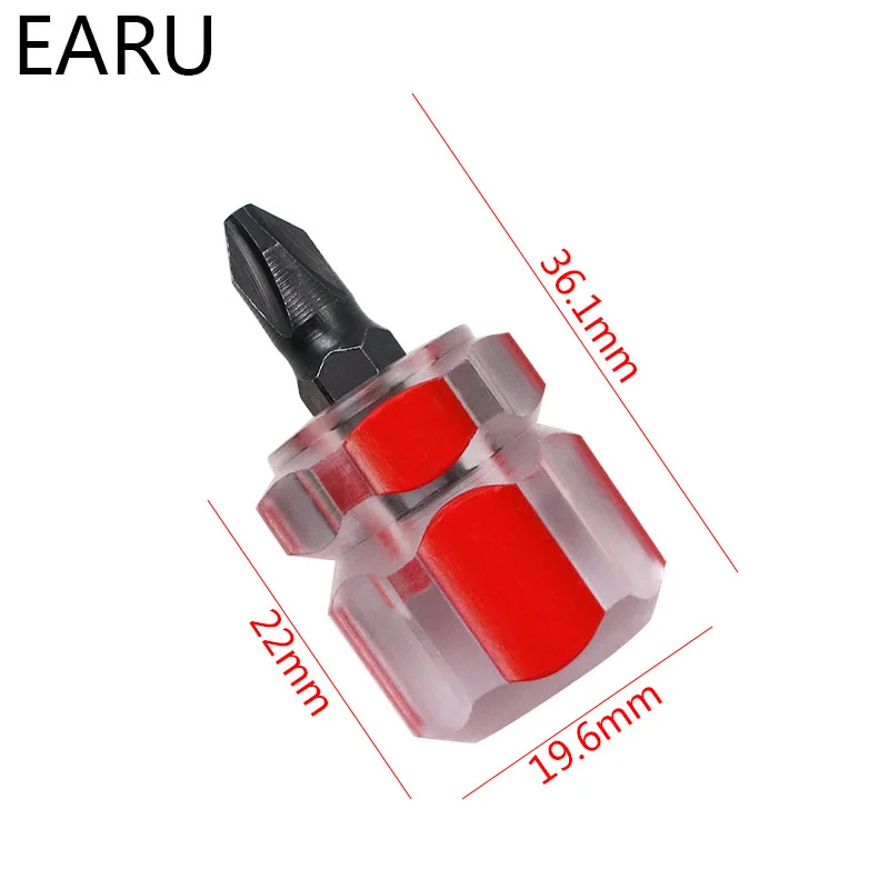 Vặn Vít Bộ Mini Di Động Nhỏ Củ Cải Đầu Tua Vít Trong Suốt Tay Cầm Sửa Chữa Dụng Cụ Cầm Tay Chính Xác Sửa Chữa Xe Hơi