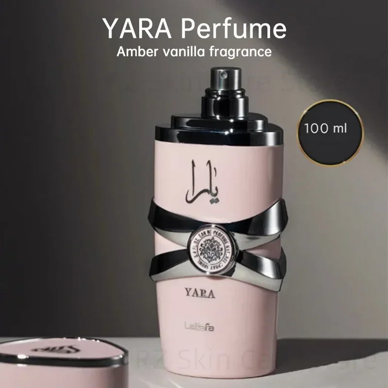 Yara Asad 100ml น้ําหอม Hombre ผู้หญิง Musk วานิลลาโคโลญจน์ผู้ชาย De Mujer น้ําหอมชุด Candy Lattafa Khamrah น้ําหอม Originales