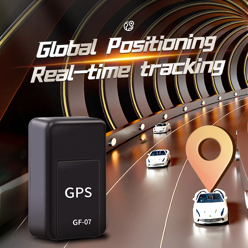 Rastreador GPS Micro magnético GF07, dispositivo de seguimiento GPS en tiempo Real, alarma antirrobo, localizador GPS de geofalla, aplicación de posición