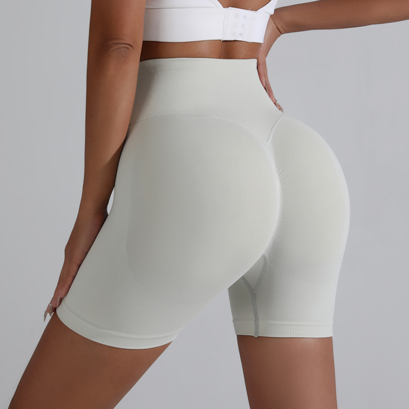 Calções de yoga respiráveis de cintura alta das mulheres para o verão correndo calças curtas leggings ciclismo treino ginásio shorts esportivos