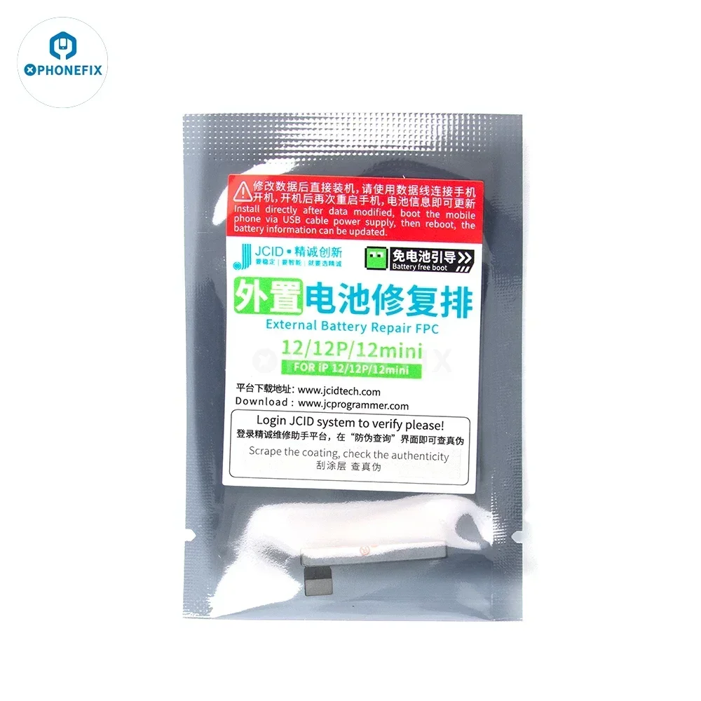 Плата ремонта аккумулятора JCID V1SE V1S Pro, модификация гибкого кабеля для iPhone 11–15 Pro Max, информация о здоровье аккумулятора, чтение и запись