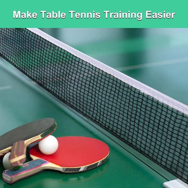 Filet de Tennis de Table rétractable, grille de Table en plastique, maille solide, Kit de filet Portable, support de remplacement pour jeu de Ping-Pong