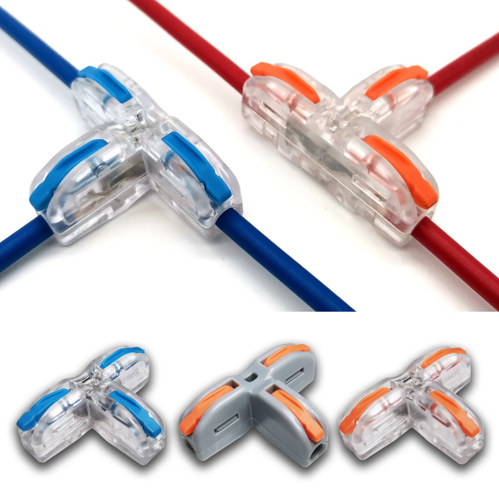Mini Nhanh Dây Kết Nối Cáp Đa Năng Nhỏ Gọn Dây Dẫn Mùa Xuân Nối Dây Cổng Kết Nối Hít Nhà Ga Khối SPL-42 422
