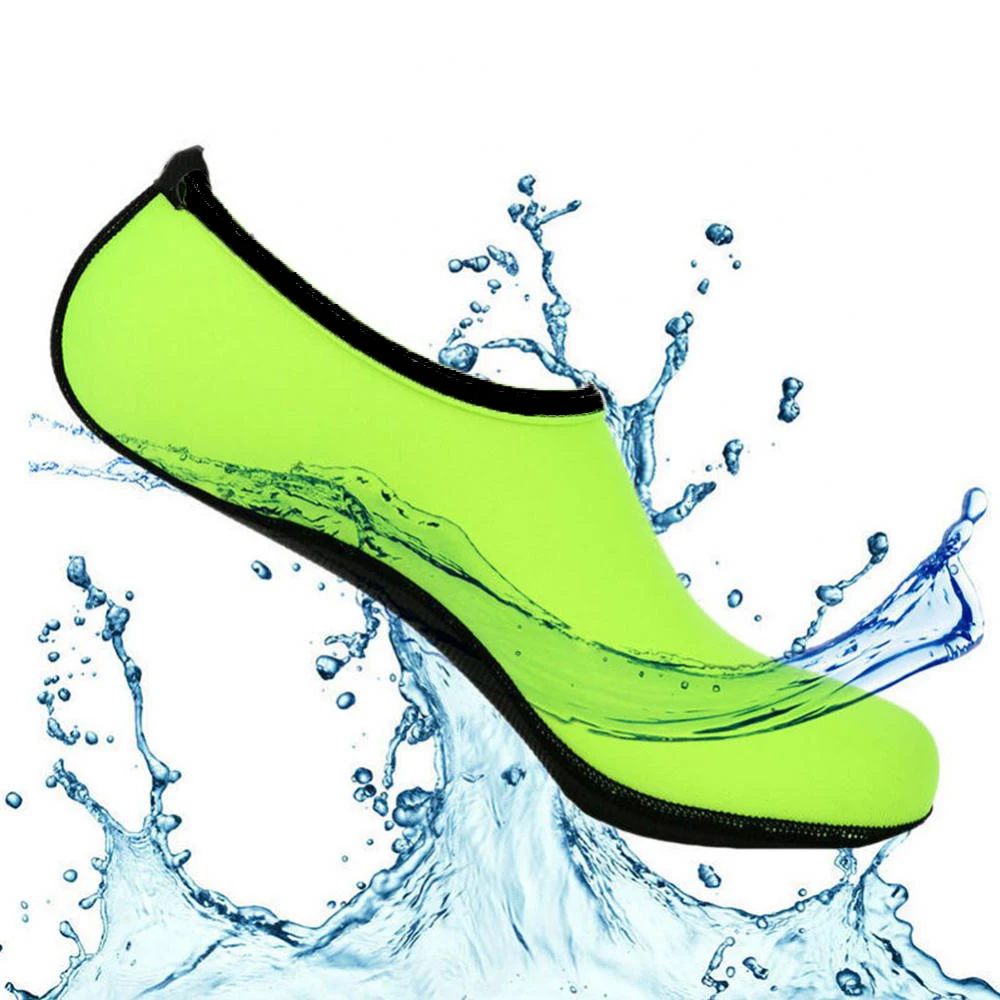 One Pair Quick Dry Water Socks Unisex Multiple Colors Comfy Non Slip Water Shoes Anti Slip Swimming Beach Shoes