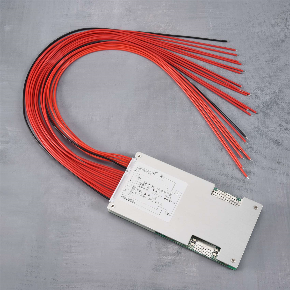 Placa de protección de batería LiFePo4 20S 60V 45A BMS PCB con equilibrio para motocicleta E-Bike Scooter caliente