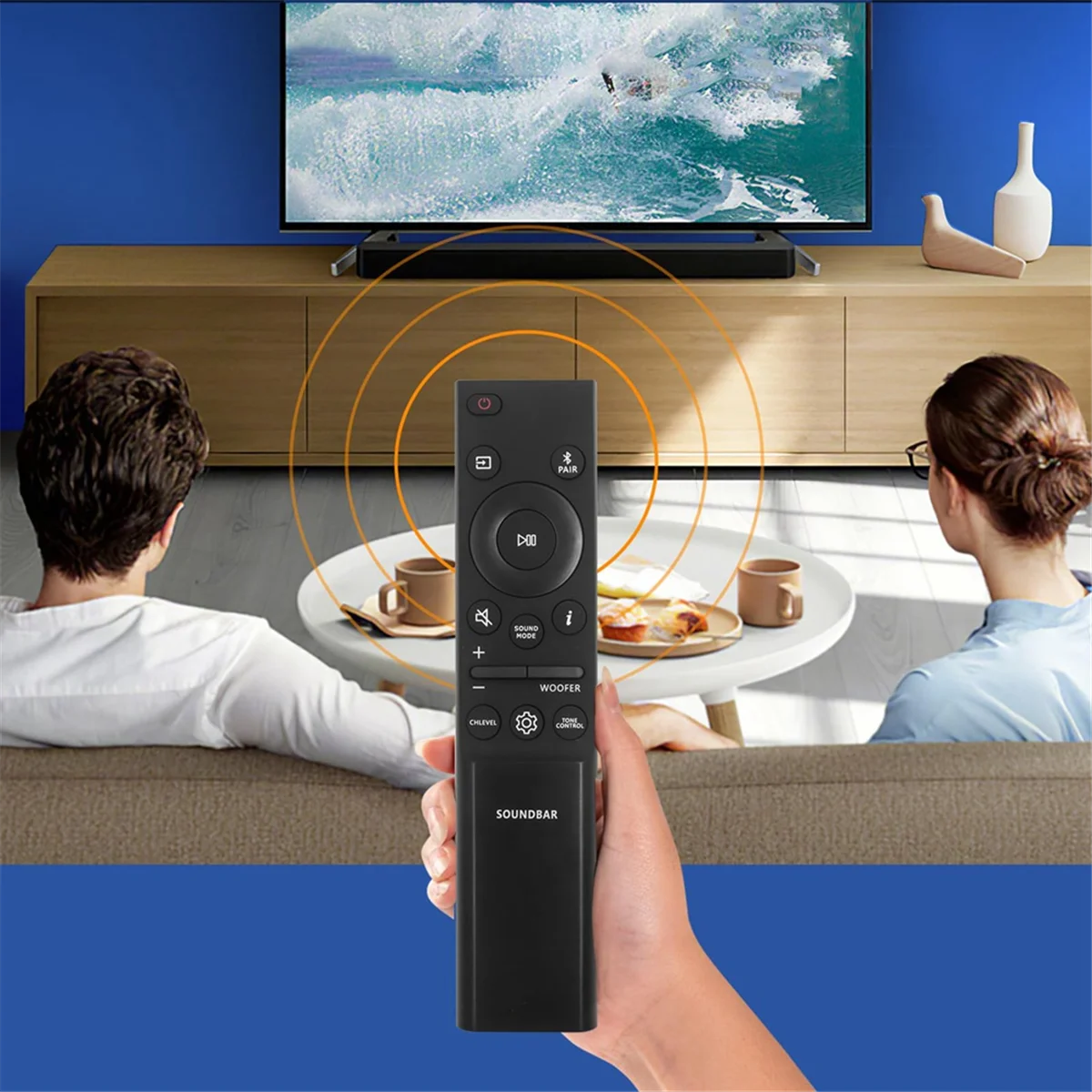 Newest AH81-15047A Remote Control Replacement for Samsung Sound Bar Speaker HW-Q990B HW-Q930B HW-Q6CB HW-Q600B HW-Q67CB