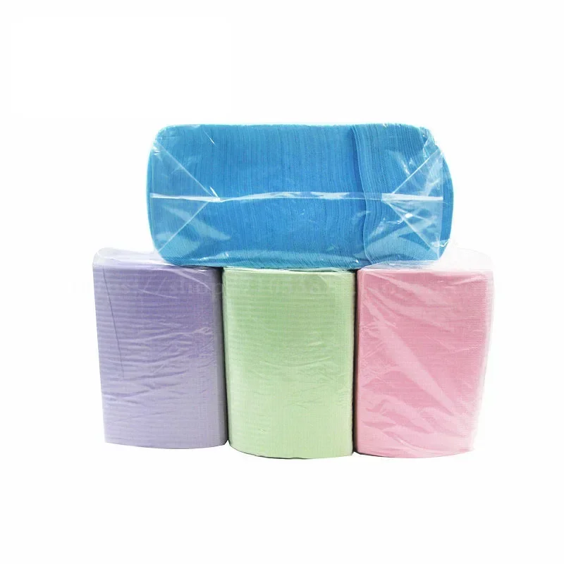 125 stks/zak Wegwerp Reinigingspads Tandheelkundige Boren Kralen Draadloze Bladeren Waterdichte Covers Tandheelkundige Servetten Tattoo Accessoires