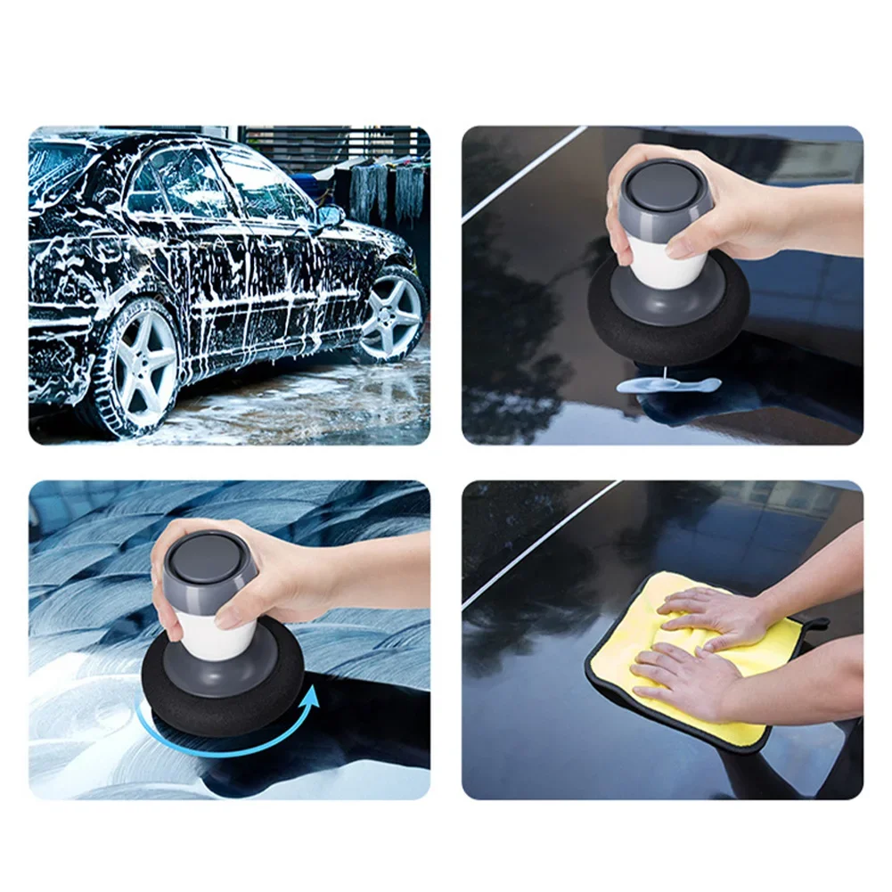 รถเครื่องแว็กซ์สีรอยขีดข่วนซ่อม Car Care รถทําความสะอาดและขัดแว็กซ์เครื่องมืออุปกรณ์เสริมความงามอัตโนมัติ