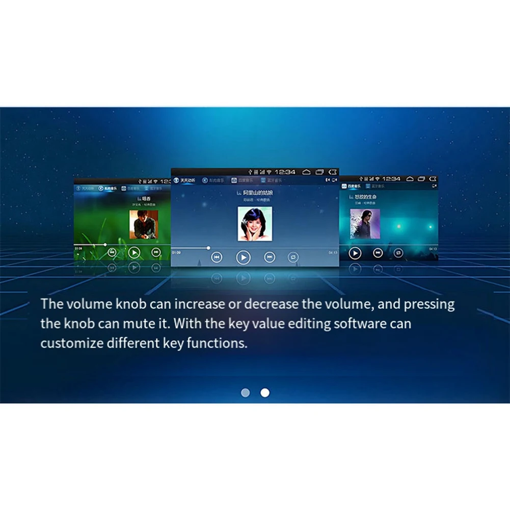 ใหม่ล่าสุด USB Volume Controller คอมพิวเตอร์ USB Volume Adjustable Controller รองรับปุ่มลัดปรับแต่งด้วย RGB