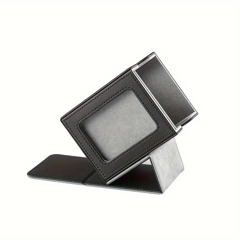 100+Card Box Storage Boxes, PU Leather Containers, Game Card Holder Collection Storage Boxes, Random: New/old Version
