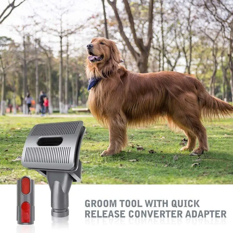 Accesorio de vacío para perros y gatos, cepillo para cama de mascotas, herramienta para novio Compatible con Dyson V11 V10 V8 V7 V15, accesorios para aspiradoras, 4 Uds.