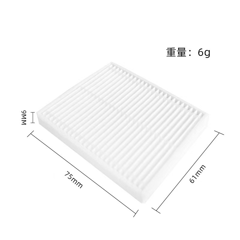 Accesorios para Robot aspirador Xiaomi S20 / D106, Cepillo Lateral principal, filtro Hepa, paño de mopa, bolsa de polvo, repuestos