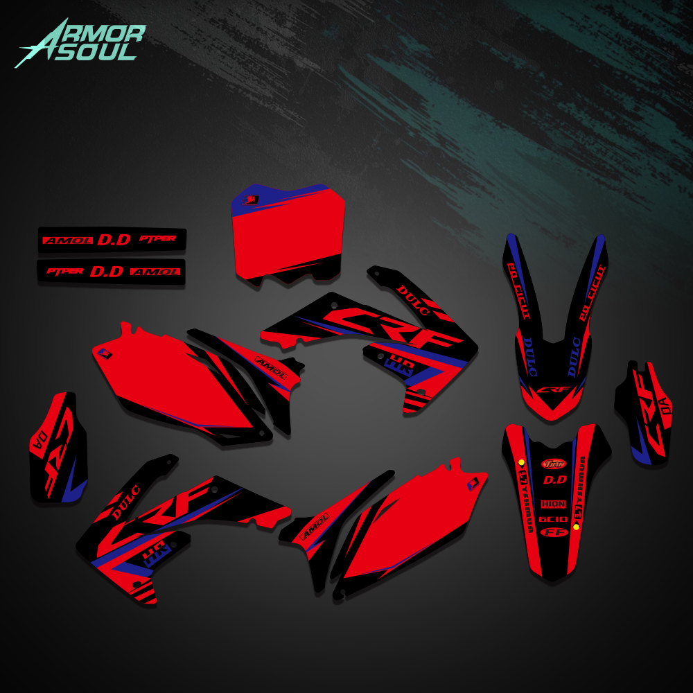Наклейка Armorso с графическим фоном для Honda CRF450R CRF450 2009-2012 CRF250R CRF250 2010-2013 CRF 250 250R 450R