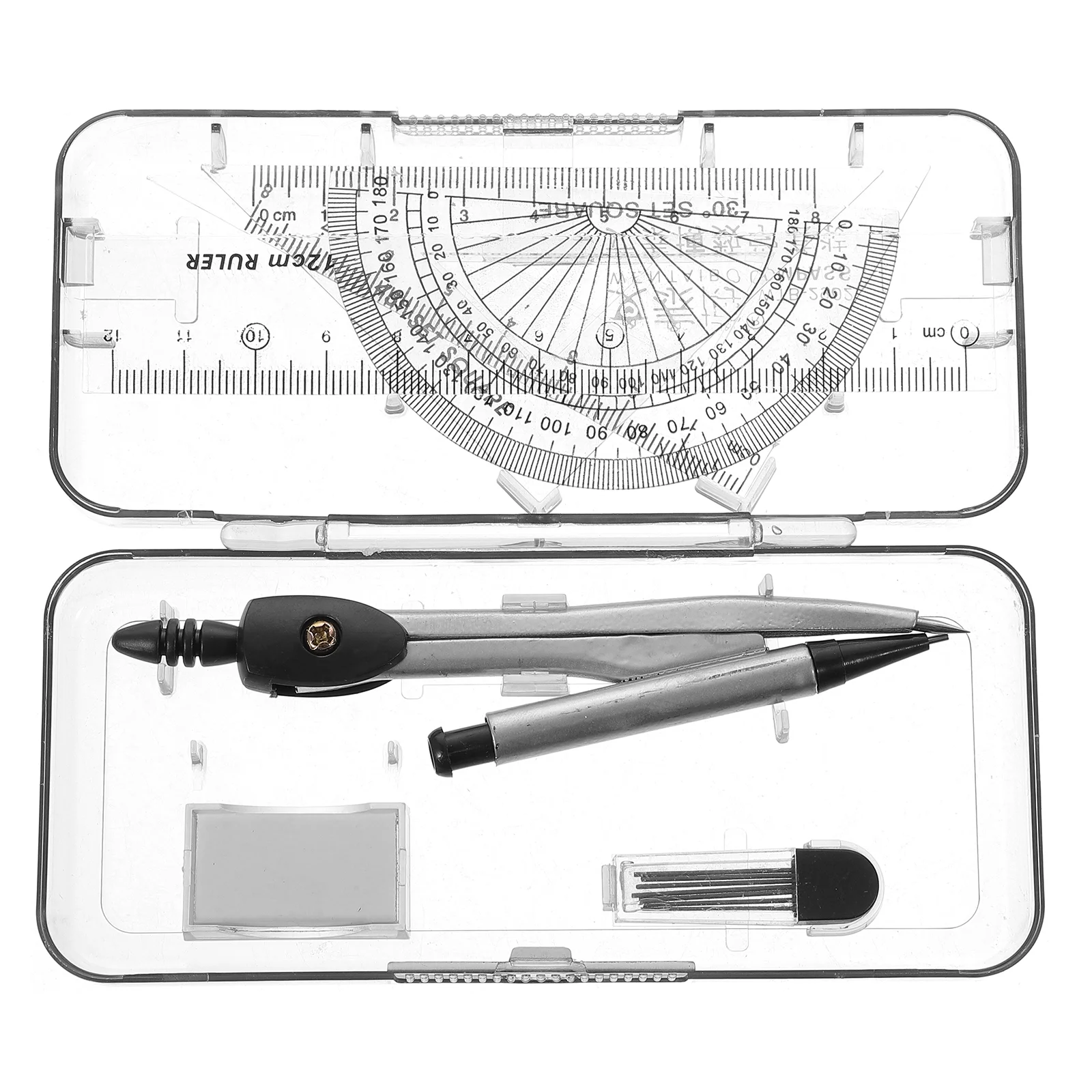 Protractor for and Compass Middle School Supplies Drawing Tool Automatic