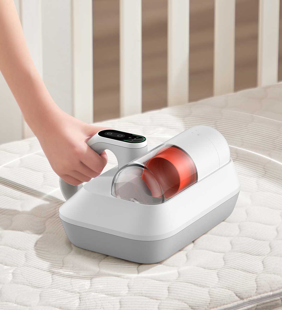 XIAOMI MIJIA Escova removedora de ácaros a vácuo Pro B402CN 220V 400W versão chinesa com adaptador