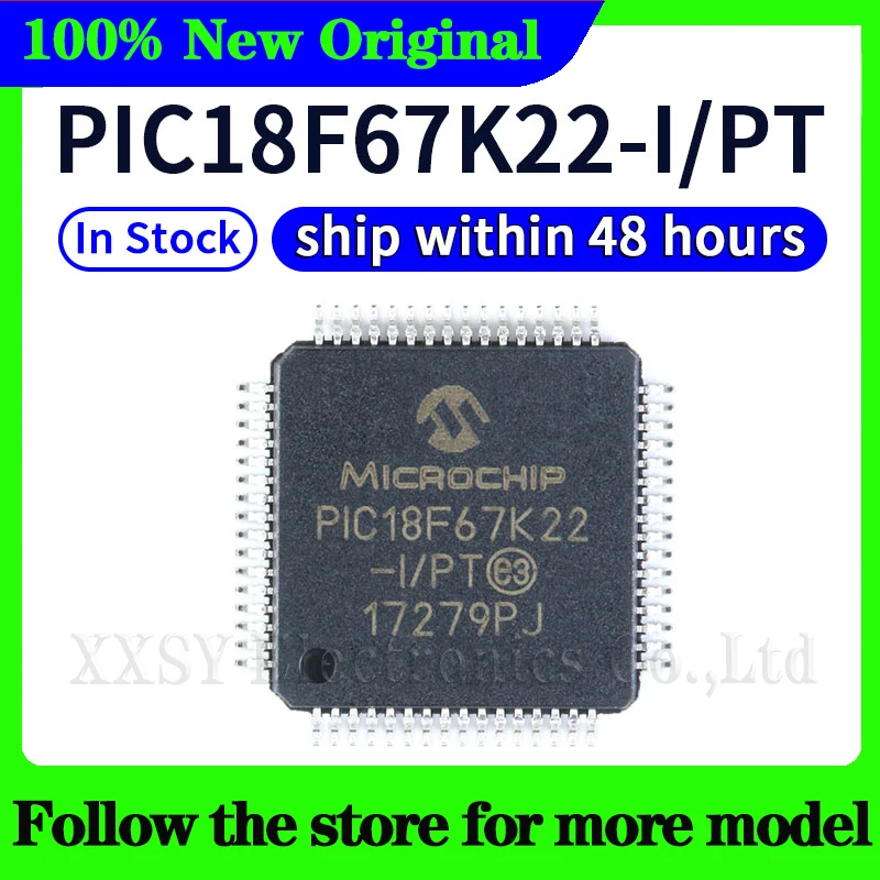 PIC18F66K40-I/PT PIC18F67K22-I/PT PIC18F66K22-I/PT PIC18F45K22-I/PT PIC18F45K20-I/PT En stock Envío 48 horas