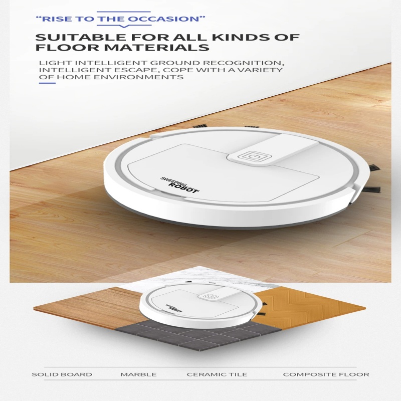 Xiaomi Home 3-in-1 Smart Sweeping Robot USB Charging Remote Control Small Appliance Gift Lazy Vacuum Robot New Hot Selling