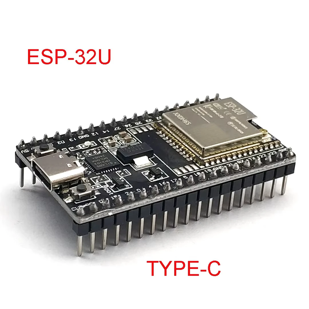 Esp32 devkitc wifi + placa de desenvolvimento bluetooth WROOM & módulo wifi com antena 2.4g opcional ESP32-WROOM-32U placa de desenvolvimento