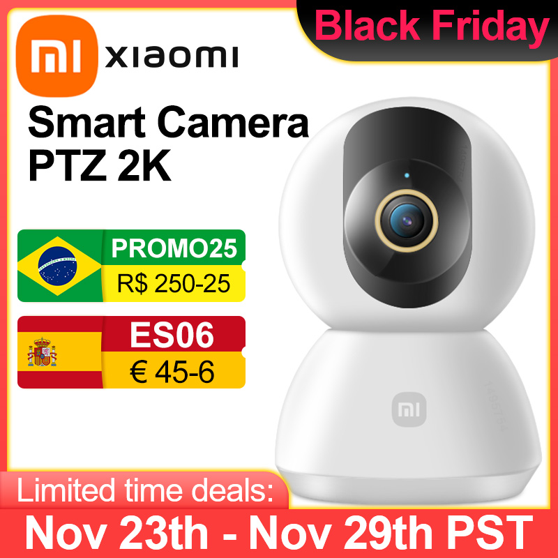 Originele Xiaomi Smart Camera 2K 1296P Hd 360 Indoor Baby Security Monitor Wifi Nacht Webcam Video Ip Camera Mi Smart Home