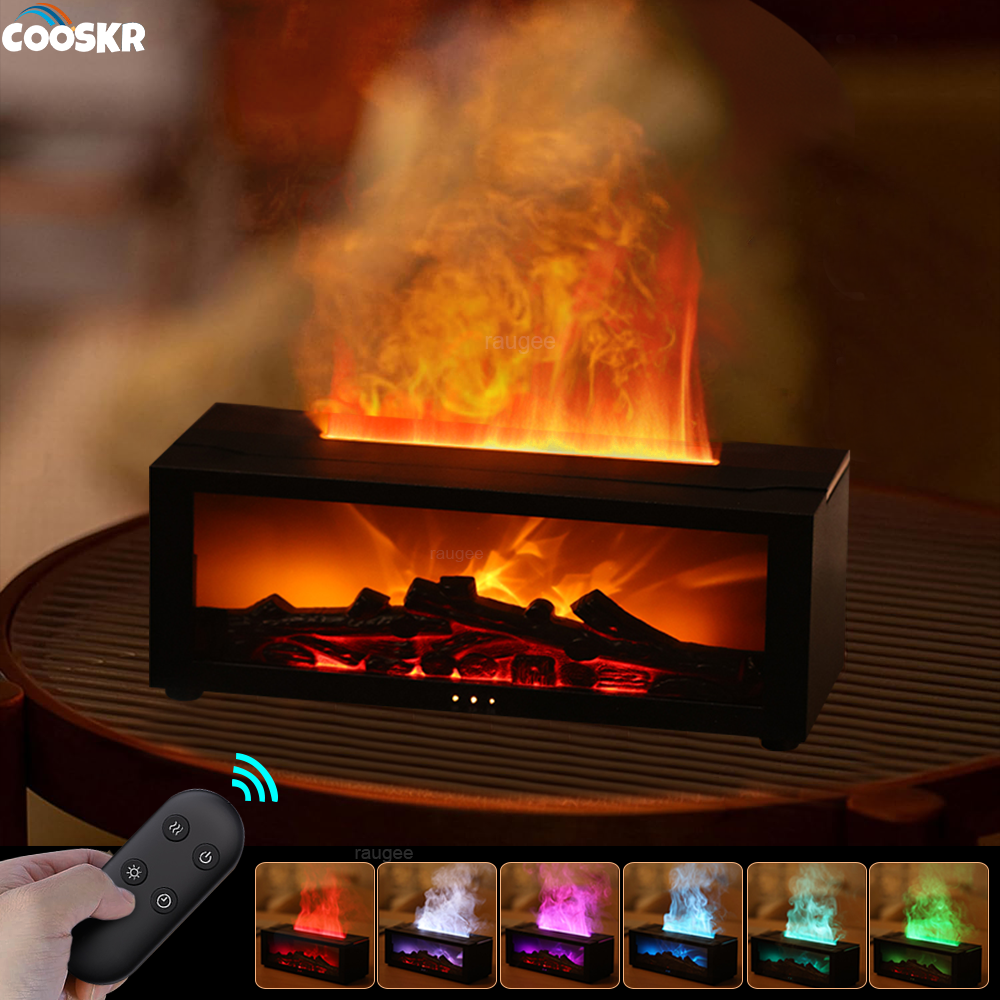 Humidificador de aire, humidificadores de aceites esenciales, humidificador de Aroma para el hogar, difusor de fragancia automático con luz LED y Control remoto