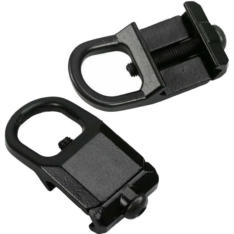 Tactische GBB Quick Detach Release QD Sling Swivel Scope Mount Ring. 223 AR15 Jacht Accessoires Fit 20mm Rail Wapen QD adapter