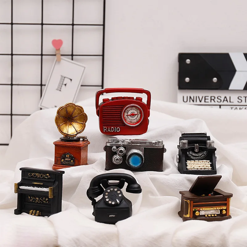 Nắng Sơ Sinh Đạo Cụ Chụp Ảnh Retro Nhựa Nội Thất Bài Hình Ảnh Cho Bé Đồ Trang Trí Đạo Cụ Chụp Ảnh Camera Mini Đạo Cụ