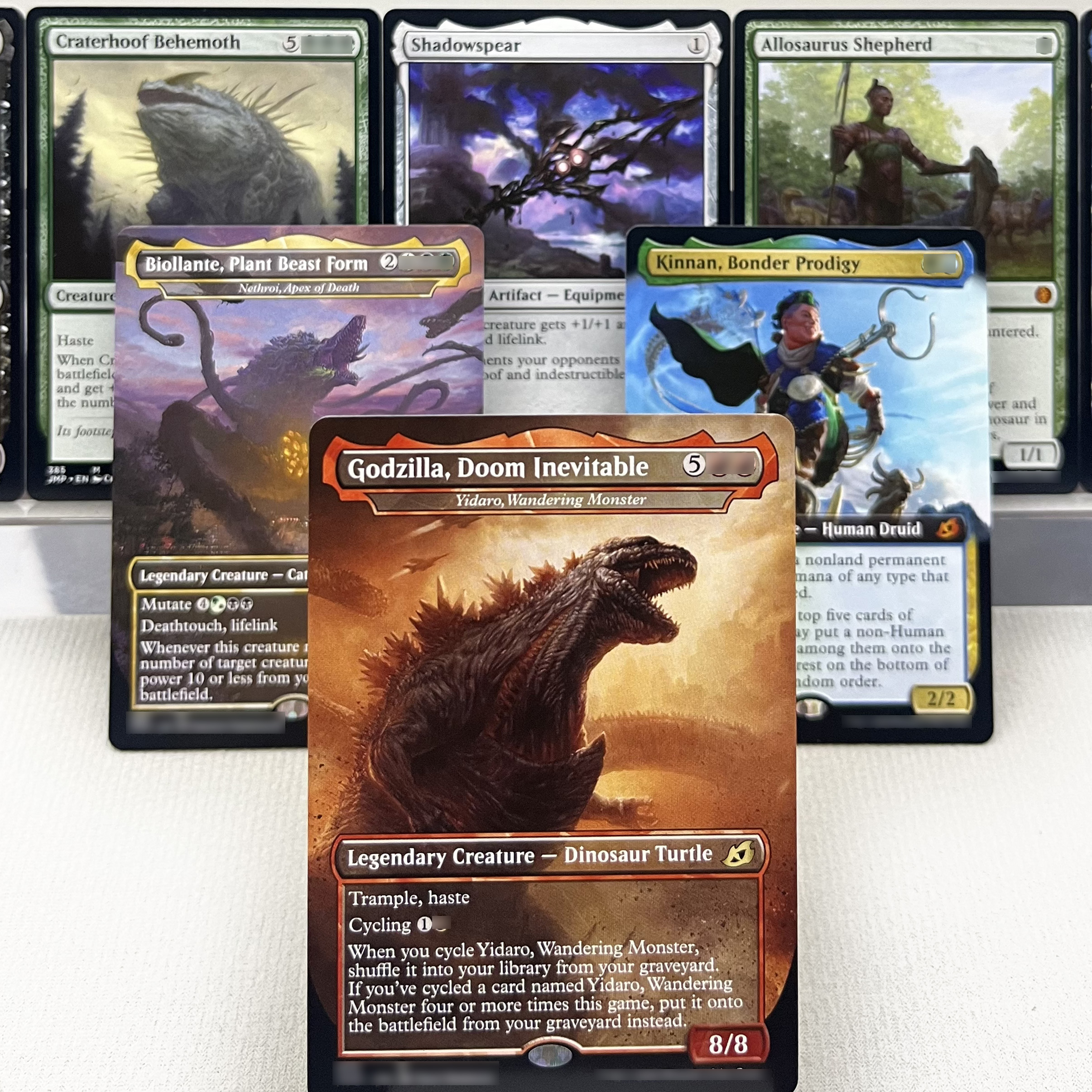 IKO JMP THB HOLO13-I03 Tcg прокси волшебные карты Nethroi, Apex of Death Kinn, Bonder Prodigy Yidaro, Wandering Monster gather