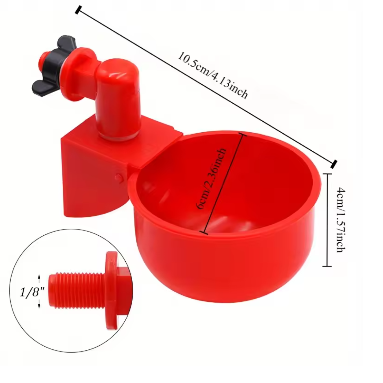 2/10 Stuks Kip Drinkbak Drinkwater Kwartel Gevogelte Automatische Water Dispenser Eend En Duif Gratis Bereik Kip