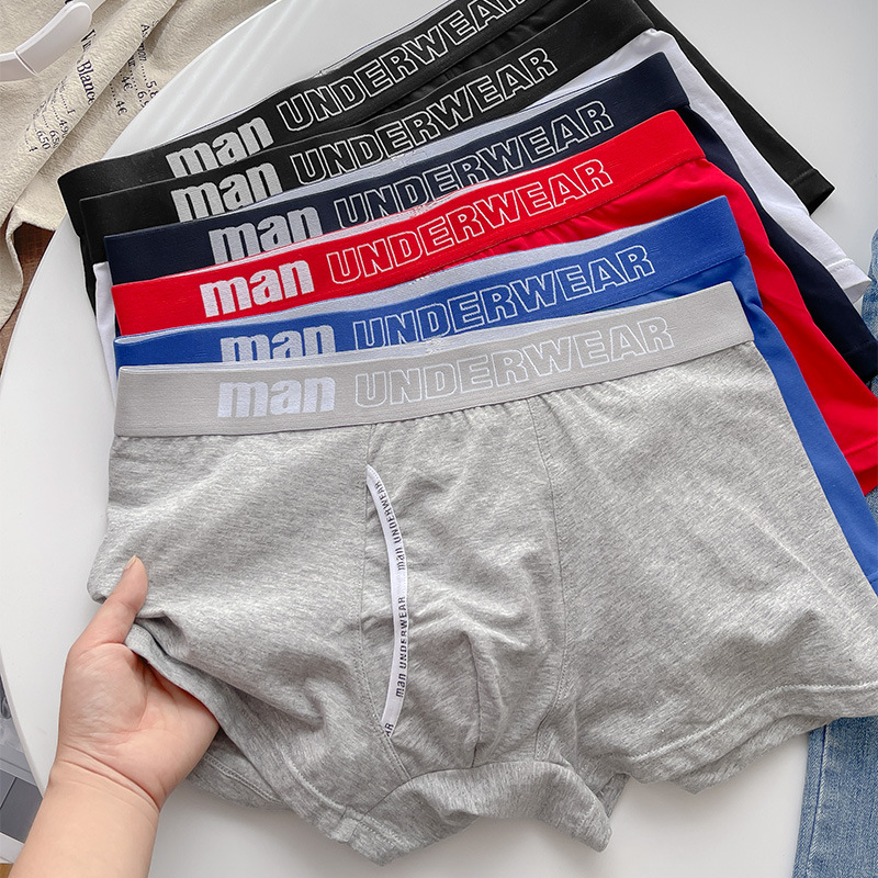 Boxer da uomo 100% cotone intimo mutande da notte mutandine da uomo pantaloncini comodi taglie forti intimo da uomo boxer hombre uomo 4XL
