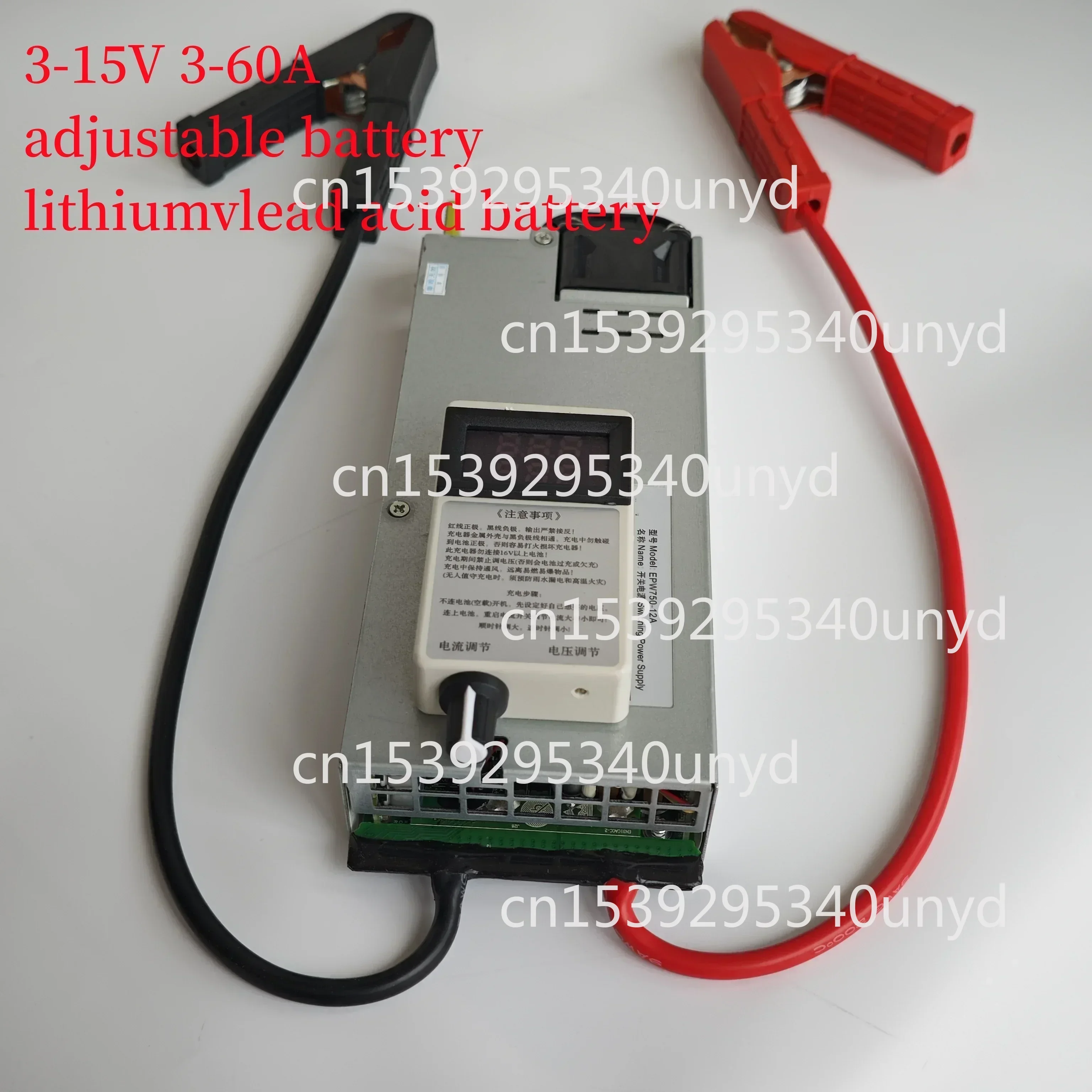 リチウムイオン電池用の調整可能な充電器,鉛蓄電池,リチウムポリマー,3-15v,3-100a,12v,100a,14.6v,12.6v,100a
