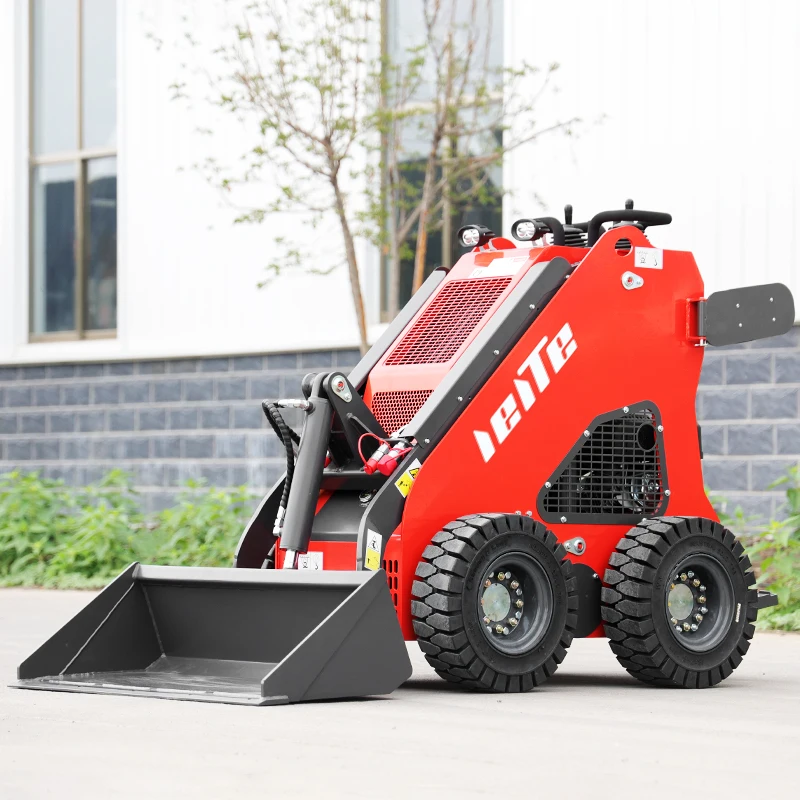 Personalización Mini minicargador con motor EPA, minicargador con motor, servicio posventa de un año, minicargador de dirección deslizante