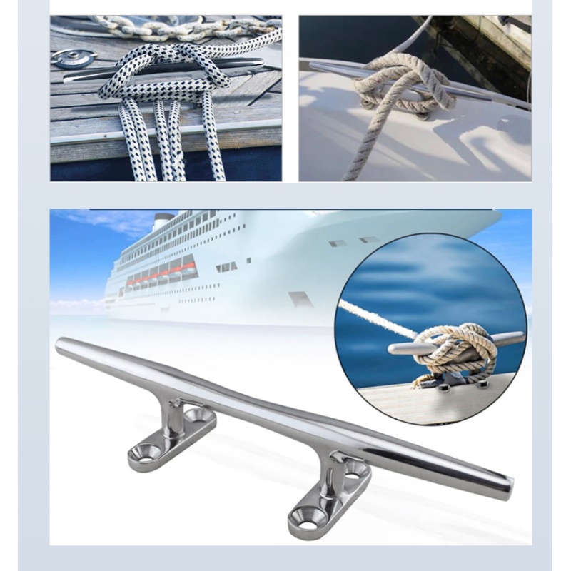 Alça de garra para barco, aço inoxidável 316, 4 polegadas a 15 polegadas, hardware para gax de convés de barcos para iate marinho