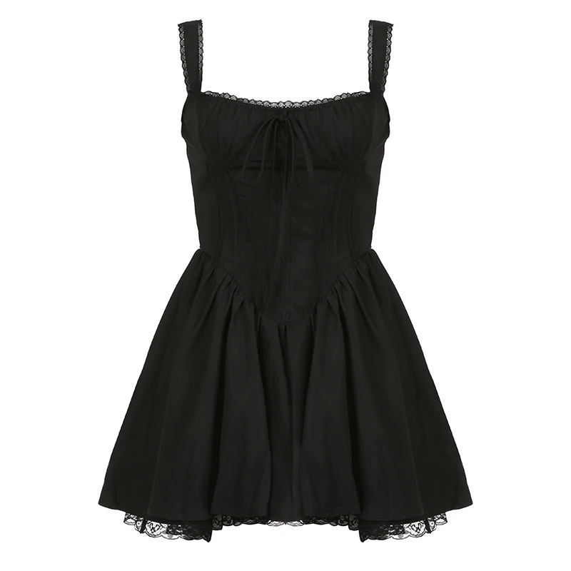 Rockmore Elegant Party Dresses สุภาพสตรีแฟชั่นชุดราตรี Bodycone A-Line จีบปุยชุดลูกไม้เซ็กซี่ชุดบอล Mini Sunderss