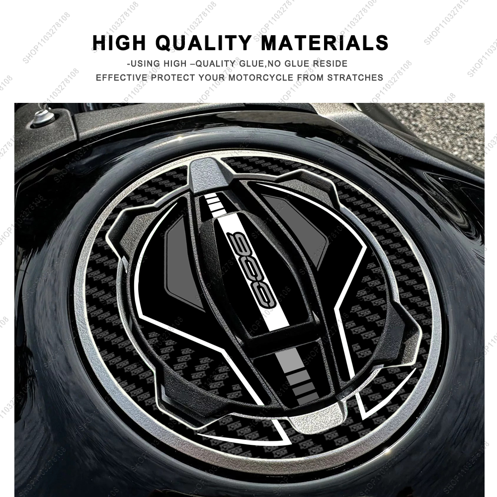 Аксессуары для мотоциклов, крышка топливного бака, защитная наклейка, водонепроницаемая, устойчивая к царапинам 3D наклейка из смолы для Kawasaki Z900 Z 900 2022-2025