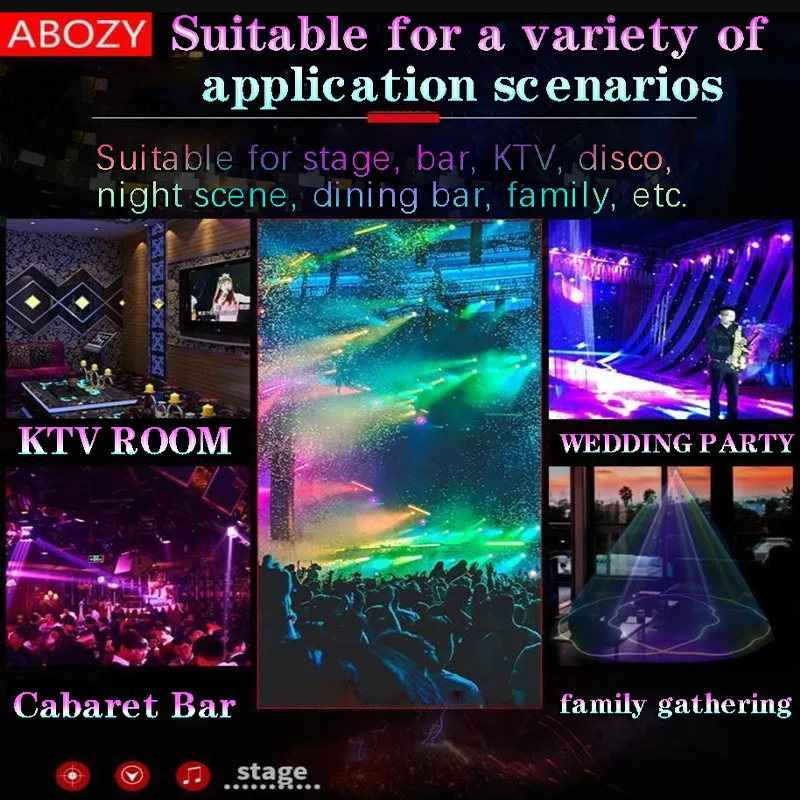 BIAŁY RGB Laser 500MW skaner linii wiązki projektor DMX profesjonalny dyskoteka DJ wesele potańcówka Bar Club oświetlenie sceniczne