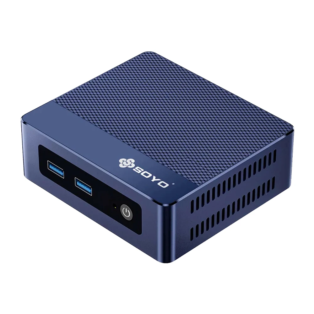 SOYO Mini PC M4 Pro and Intel N150 N100 N95 N4000 Processor 8/16GB RAM 256/512GB SSD WiFi6&BT5.2 Mini Gaming Desktop Computer