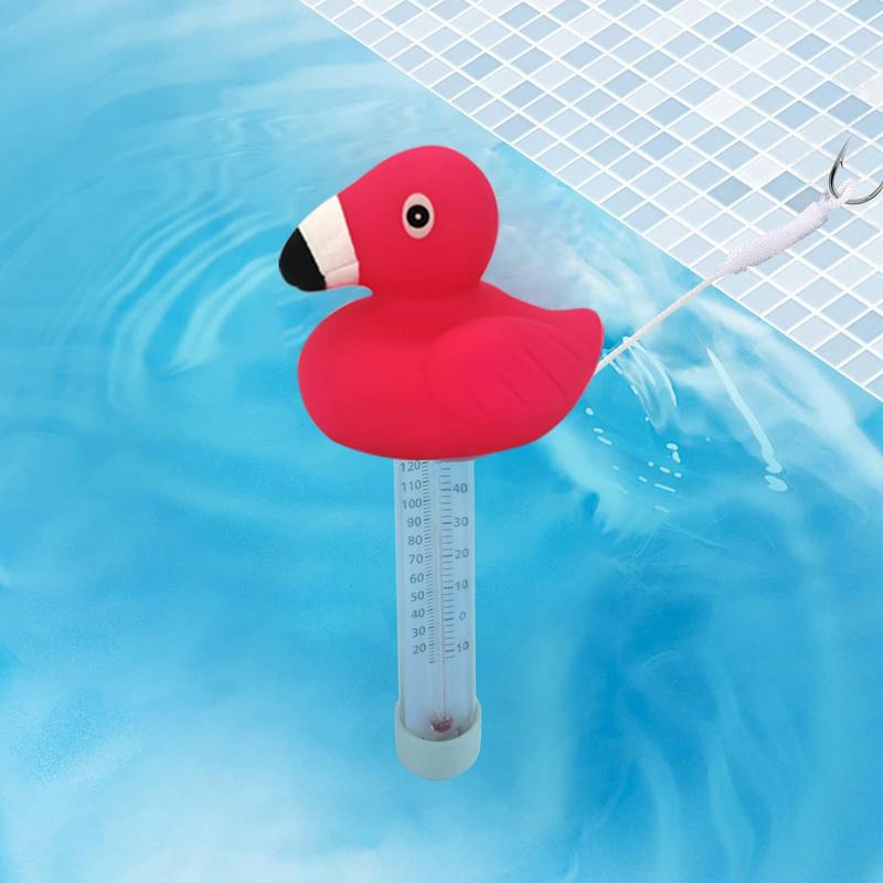 Termómetro de agua para piscina, accesorio para bañera de hidromasaje, tiburón, pato, Tortuga, bebé