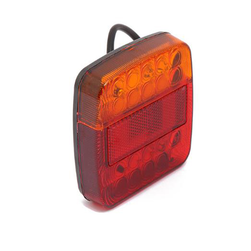 1pc 20LED 12V étanche Durable voiture camion feu arrière LED feux d'avertissement lampe pour remorque caravanes