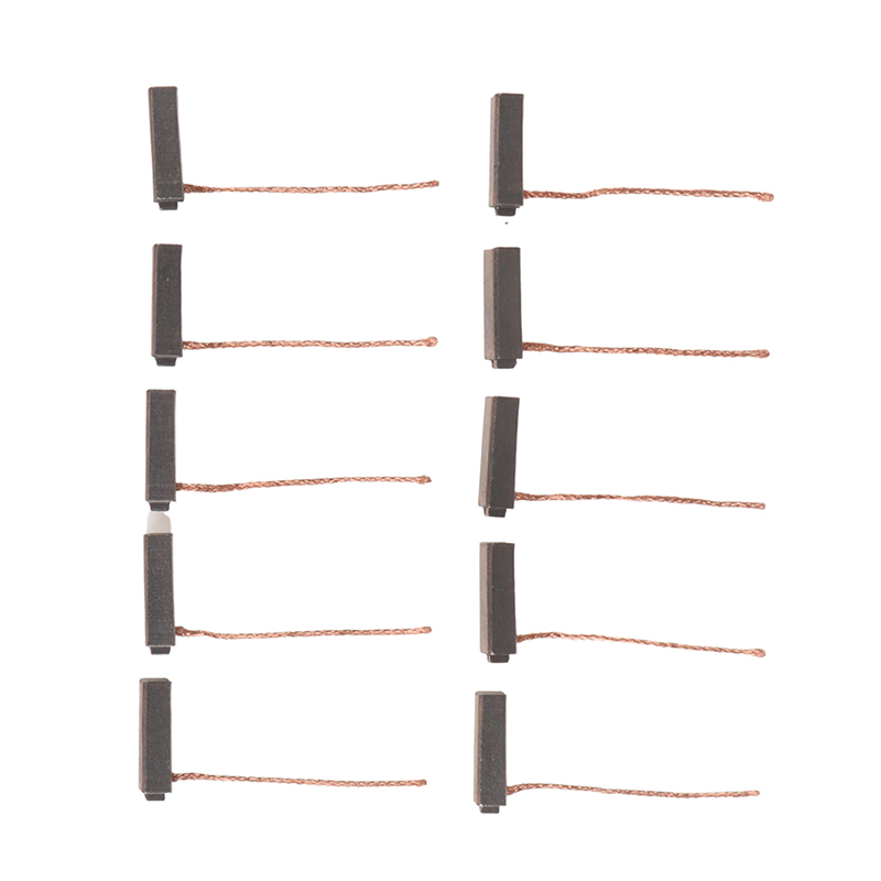 電気自動車用発電機,5x7x19mm,10個,カーボンブラシ,自動車用オルタネーター,銅製レギュレーター