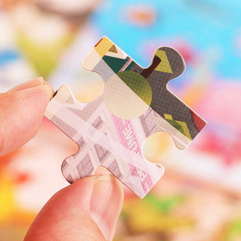 ใหม่ 30 ชิ้นปริศนาไม้การ์ตูนสัตว์ Tangram ไม้ 3d ปริศนา Montessori ของเล่นเพื่อการศึกษาสําหรับของขวัญเด็ก