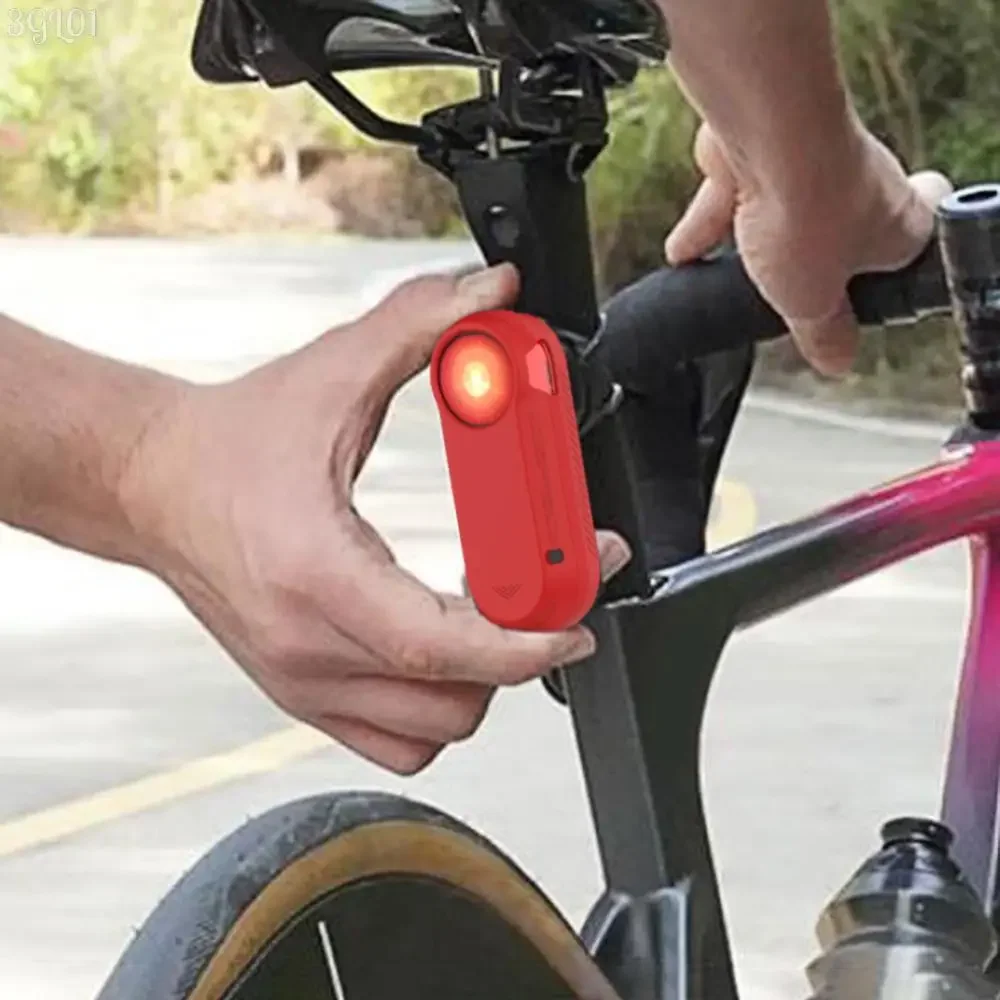 Silikon-Rücklicht-Schutzhülle, waschbar, Lichtschutzhülle, Anti-Verlust, stoßfest, staubdicht, für Garmin Varia RTL515