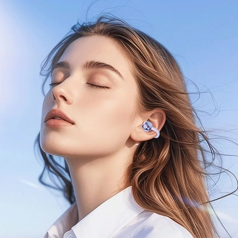 Origin Xiaomi-auriculares de conducción ósea con Bluetooth 5,4, cómodos con Clip en la oreja, deportivos, con pantalla Digital