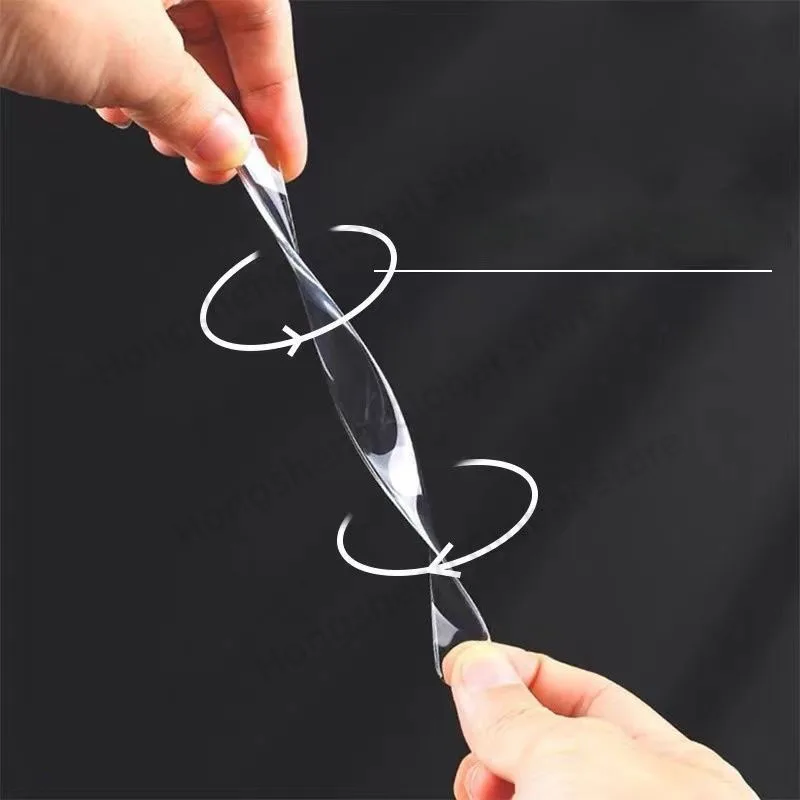 Soft Silicone Anti-collision cushion Self Adhesive Door Stopper Prevent Noisy Buffer Cushion Door Handle Bumper Wall protection