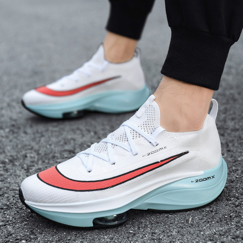 Los últimos zapatos para correr para hombre, zapatos para correr a la moda con cojín, diseño clásico de talla grande 36-46, par de zapatos para mujer 3000